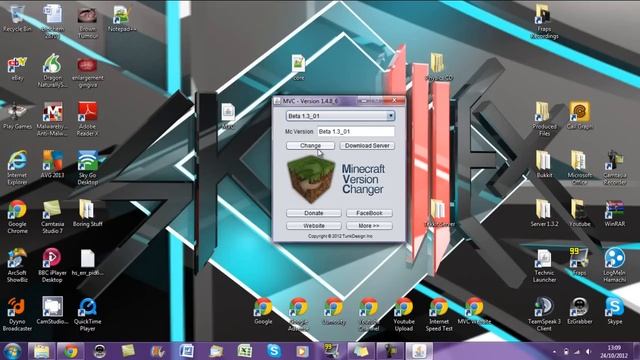 How To Instal & Use Minecraft Version Changer (MVC) смотреть онлайн