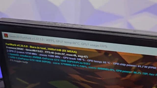 ТЕСТ ВИДЕОКАРТЫ GTX 1650 SUPER смотреть онлайн