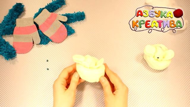 Подарки своими руками Утята из перчаток Уютный Креатив Ducklings of gloves DIY Azbuka Creativa смотреть онлайн