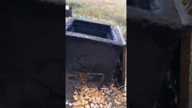 Стационарная коптильня