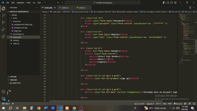 Web Programming 1| Task 01| eshop | 1st year | Java Institute смотреть онлайн