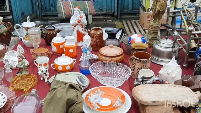 Барахолка Киев февраль 2023 г много красивого фарфора! смотреть онлайн