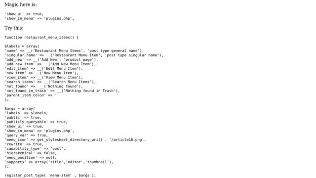 Wordpress: Custom Post Type Link from Plugin (3 Solutions!!) смотреть онлайн
