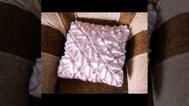 Красивые подушки мастер класс. Beautiful pillows master class. смотреть онлайн