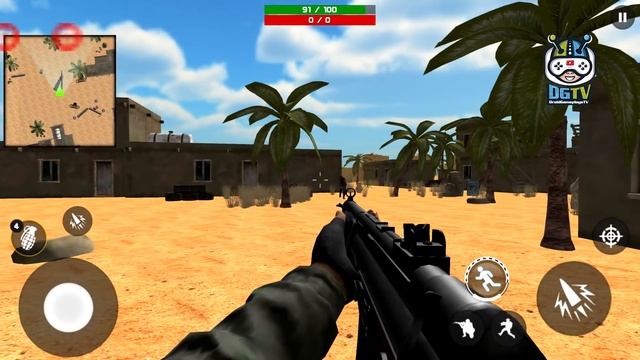 Terrorist War Counter Strike Shooting Game FPS (by Gamevault) Android Gameplay [HD] смотреть онлайн