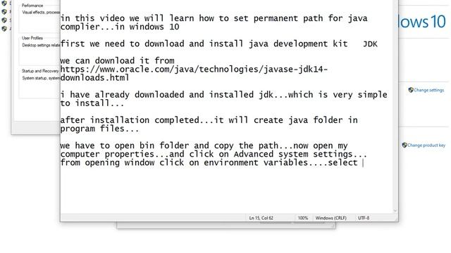 Setting Path for Java Compiler смотреть онлайн