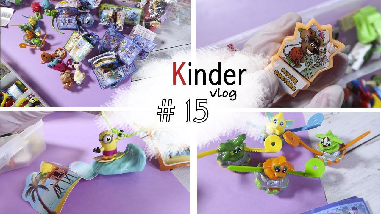 Kinder vlog: Старая сборка, нашла игрушку мечты, нашла парашютиста Миньона смотреть онлайн