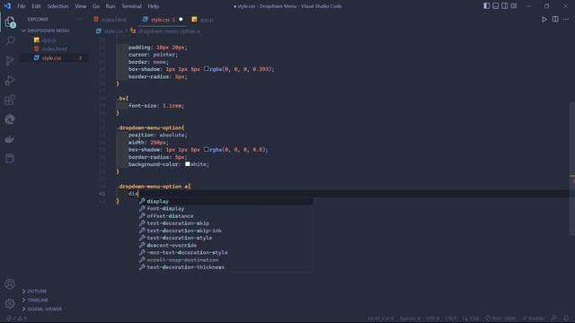 How to create a dropdown menu with HTML, CSS, and JavaScript. смотреть онлайн