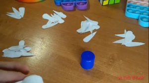 Как сделать ногти из бумаги?В домашних условиях/Ксения ют тв