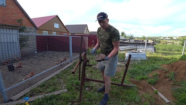 Козырёк из метало профиля своими руками ! смотреть онлайн