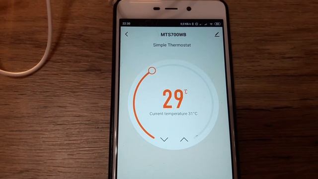 Nashone Tuya MTS700WB - управление термостатом через приложение смотреть онлайн