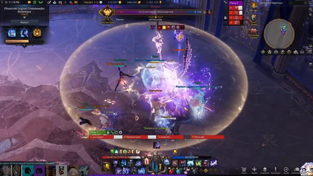 [Lost Ark] 4 Supports Hard Mode Brelshaza 1-4 Run (ft. 3 DPS + 1 DPS Bard) смотреть онлайн