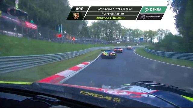 #96 Rutronik Porsche 24h Nürburgring 2023 Start to 9 30PM смотреть онлайн
