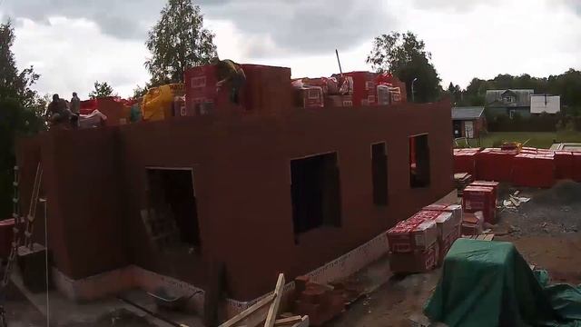 Строительство коттеджа Ленинградская область, Лисий нос. ПетроградСтрой. смотреть онлайн