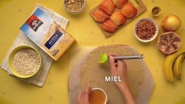 Quaker Spain - Apple and Pomegranate Galette смотреть онлайн