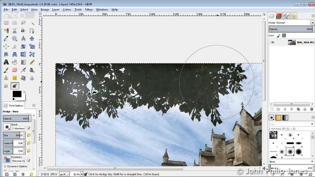 GIMP 2.8 Fit Image in Window смотреть онлайн