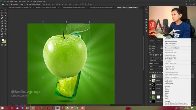 Social Media Design Dena | Photoshop darslari | Фотошоп дарслари смотреть онлайн