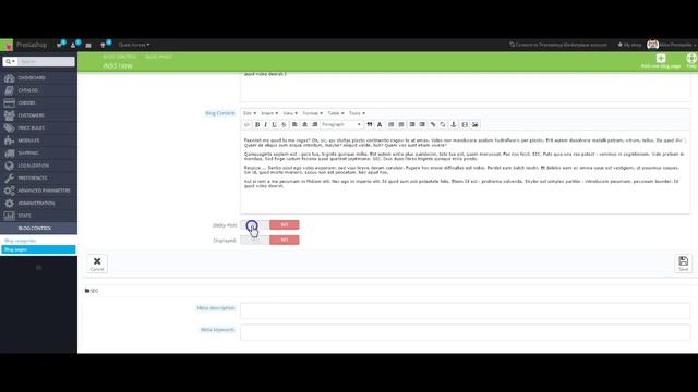 Prestashop Bootstrap Blog смотреть онлайн