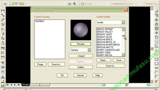 AutoCAD Tutorial Apply The Material to An Object смотреть онлайн