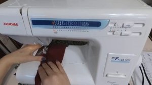 ПОТАЙНОЙ ШОВ  JANOME MYEXCEL 1221