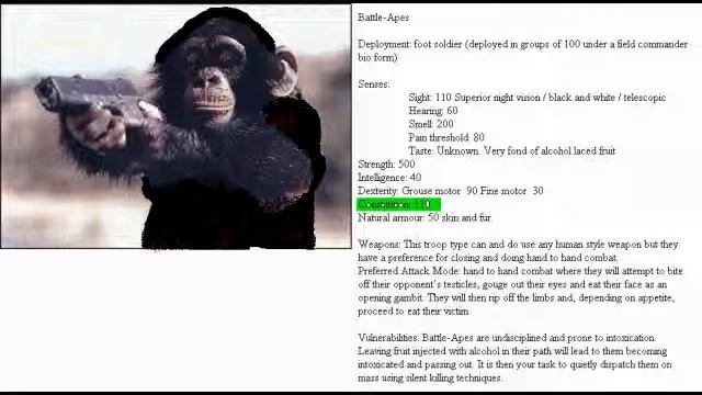 THE KNOW YOUR ENEMY GUIDE: BATTLE APES смотреть онлайн