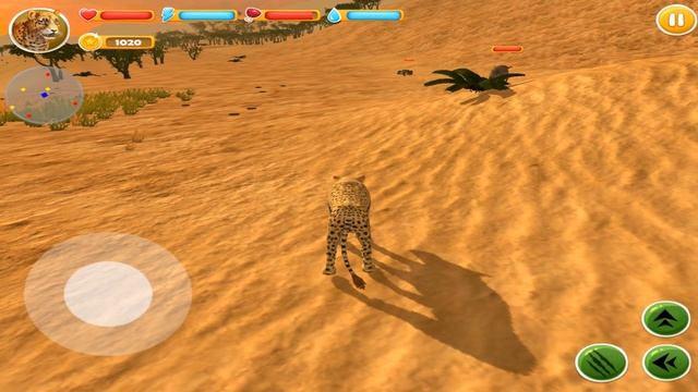 #Wild #Cheetah Simulator 3D - By Wild Animals World Simulation - iTunes/Android смотреть онлайн