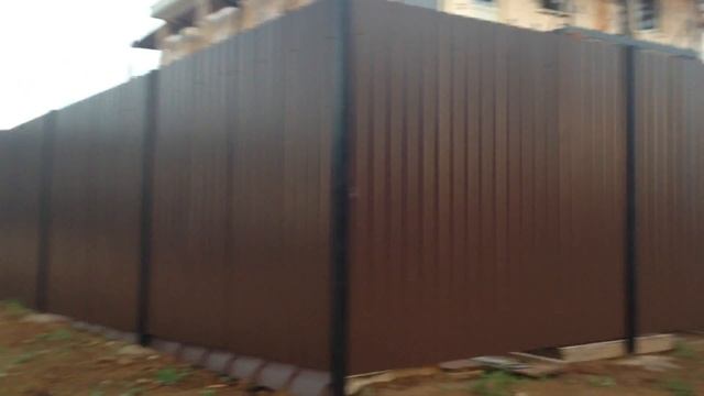 Заборы из профнастила в Кирове под ключ смотреть онлайн