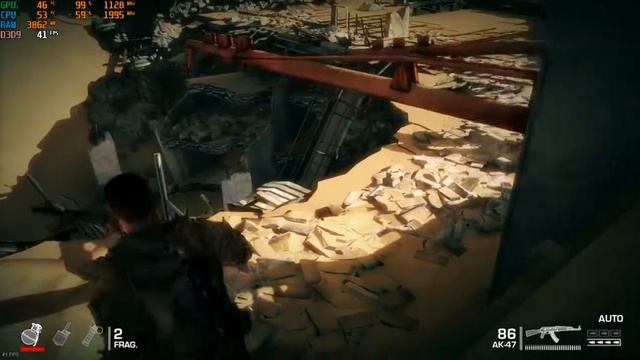 Spec Ops The Line Game Test GeForce 920MX 2GB - Intel Core i3 5005U - 8GB смотреть онлайн