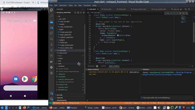 Django Flutter Auth SignIn Complete Example with Modifications смотреть онлайн