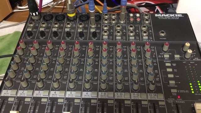 Mixer Mackie 1402-vlz Made In Usa
