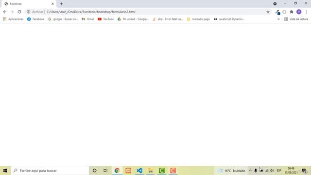 08 - Grid dentro de formularios - Curso aprende Bootstrap 5 desde cero смотреть онлайн