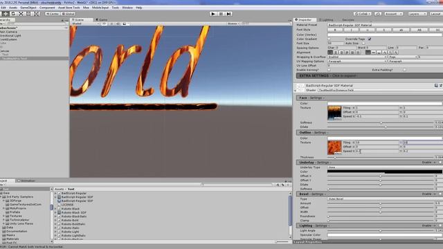 Unity3D Урок 7 (часть 4) Пользовательский интерфейс UI Text Mesh Pro смотреть онлайн