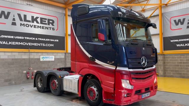 New In Stocklist For Sale: MERCEDES ACTROS 2545 STREAMSPACE EU5, 6X2 TRACTOR UNIT – 2012 – KU62 NFH смотреть онлайн