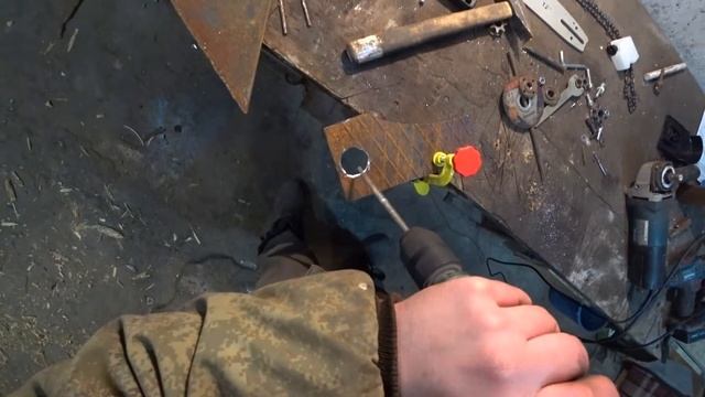 Самодельная цепная пила из болгарки смотреть онлайн