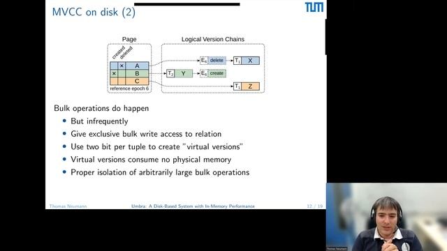 Umbra: A Disk-Based System with In-Memory Performance (Thomas Neumann) смотреть онлайн
