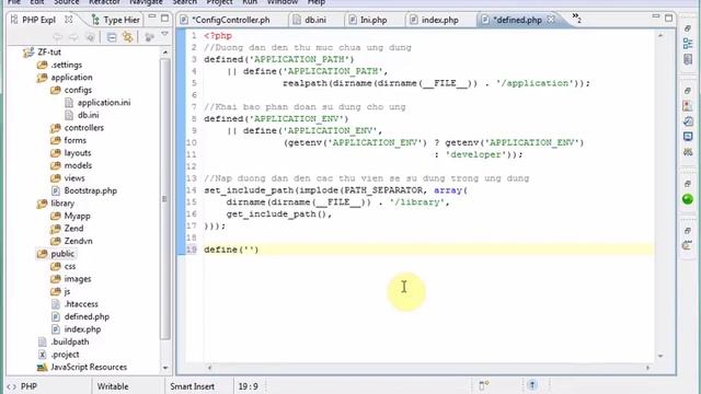Lập trình Zend 1x - Bài 08 Config Ini смотреть онлайн