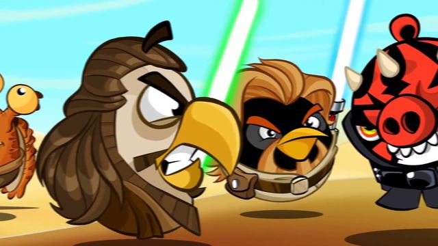 NEW Angry Birds Star Wars II ft TELEPODS выход 19 сентября смотреть онлайн