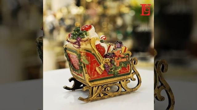 Музыкальная фигурка - сани "Королевский праздник" смотреть онлайн