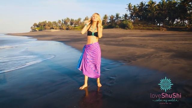 Vacation Fashion Styling Ideas | Beautiful Boho Mandala Sarong Pareo Wrap Skirt смотреть онлайн