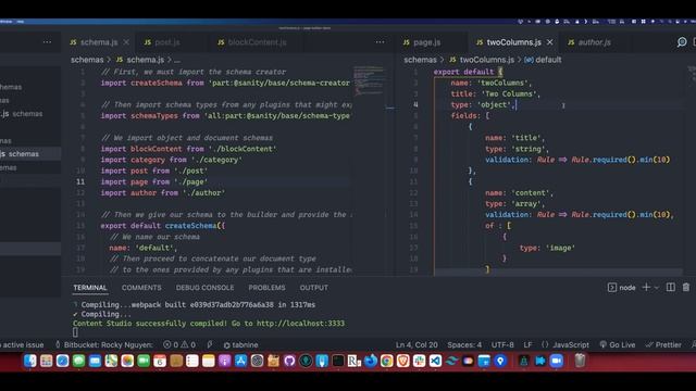 Intro to block-based content in Sanity.io - mentoring Rocky Nguyen смотреть онлайн
