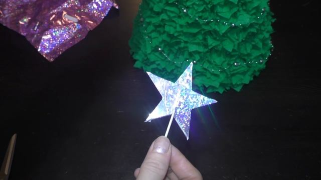 Елка из гофрированной бумаги своими руками смотреть онлайн