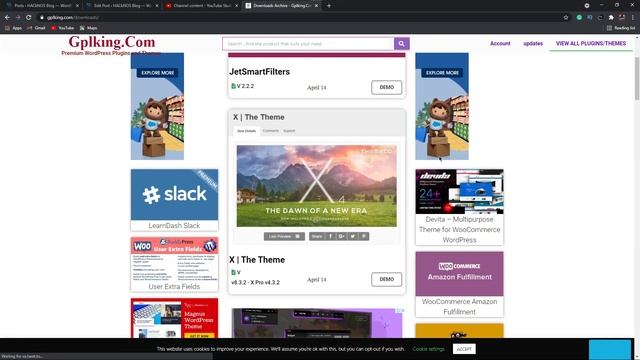 How To Download WordPress PREMIUM Themes & Plugins 2021 #Hacknos смотреть онлайн