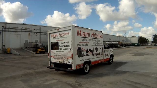 Commercial Box Truck Vehicle Wrap Miami Florida смотреть онлайн