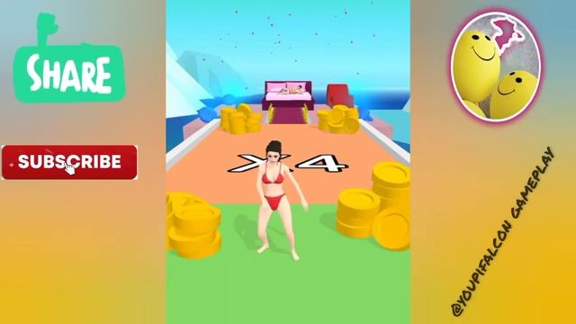 Fat 2 Fit, BALL RUN 2048, BOTTLE JUMP 3D, WRAPPER RUNNER, HELIX JUMP : Satisfying Mobile Gameplay смотреть онлайн