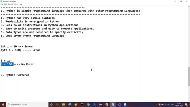 PYTHON tutorials || Session - 3 || by Mr. Nagoor Babu On 28-04-2020 @ 5PM смотреть онлайн