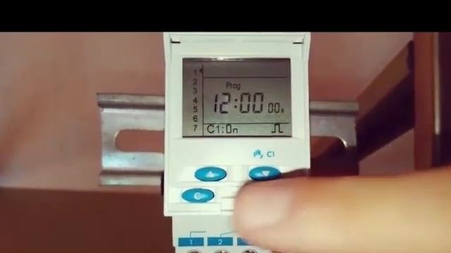 INTERRUPTOR HORARIO DIGITAL. PROGRAMACIÓN. смотреть онлайн