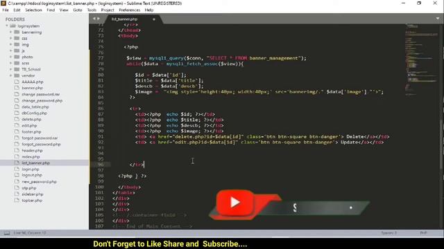 PHP MySQL ACTIVE DEACTIVE & LIST SHOW | HINDI смотреть онлайн
