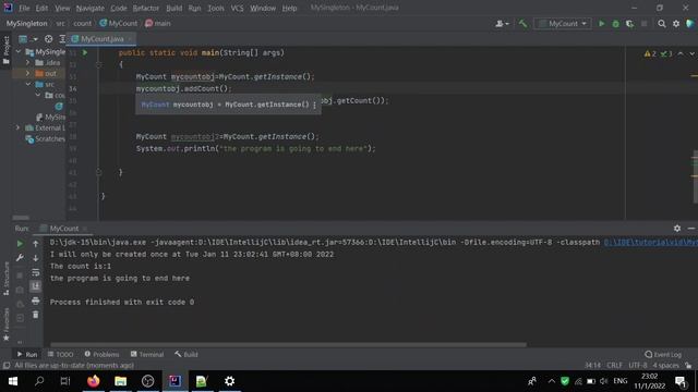 Java Singleton in 3mins смотреть онлайн