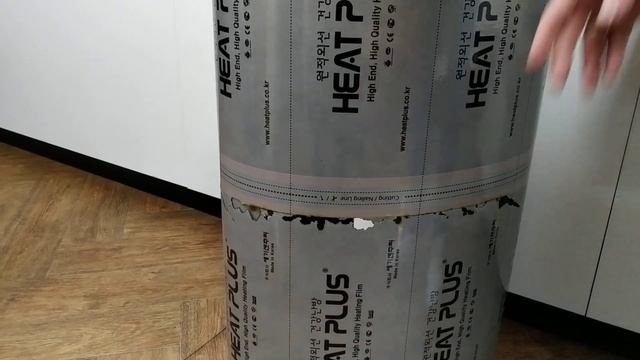 Вся правда на реальном обзоре пленочного теплого пола Heat Plus 13, 14 - APN 410 смотреть онлайн