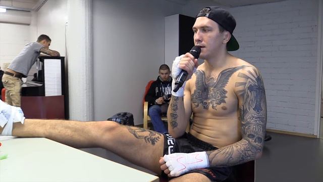 Hakon Foss Post-Fight CAGE 34 смотреть онлайн